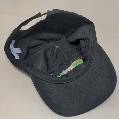 Trulieve Strapback Hat Black One Size Embroidered Vent Holes Port Authority