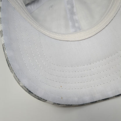 Unbranded Strapback Hat Multi One Size Adjustable Gingham Check Plaid