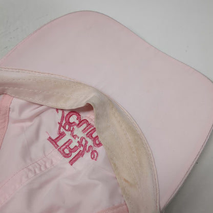 WicKid Baseball Cap Pink One Size Performance Breast Cancer Ribbon Triathlon Hat
