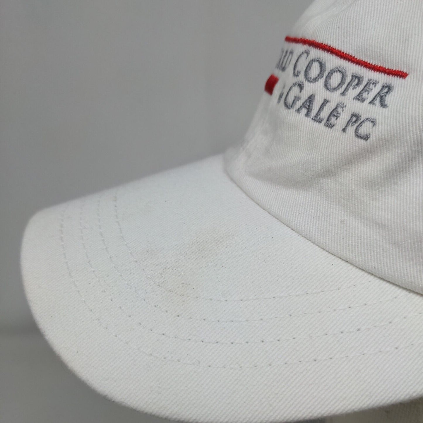 Maynard Cooper & Gale PC Slideback Hat White OSFA Embroidered 6 Panel