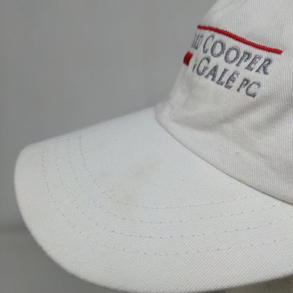 Maynard Cooper & Gale PC Slideback Hat White OSFA Embroidered 6 Panel