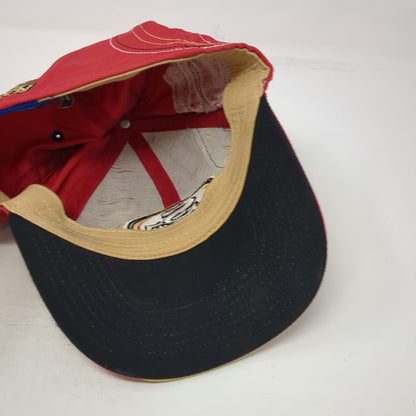 San Francisco 49ers NFL Reebok Cap Red Size XL Fitted Stretch Gold Black White