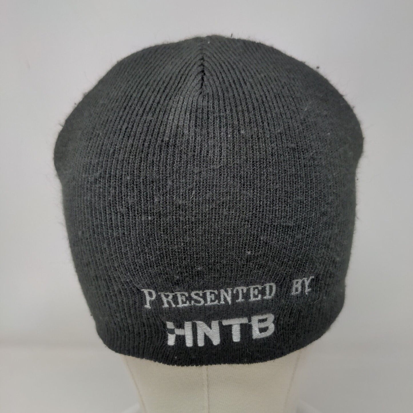 Indianapolis Monumental 5K Finisher Knit Beanie Hat Black One Size Embroidered