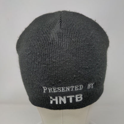 Indianapolis Monumental 5K Finisher Knit Beanie Hat Black One Size Embroidered