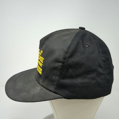 Paramount 5 Panel Black Hat One Size NRA ILA Self Defense Right Gun Snapback