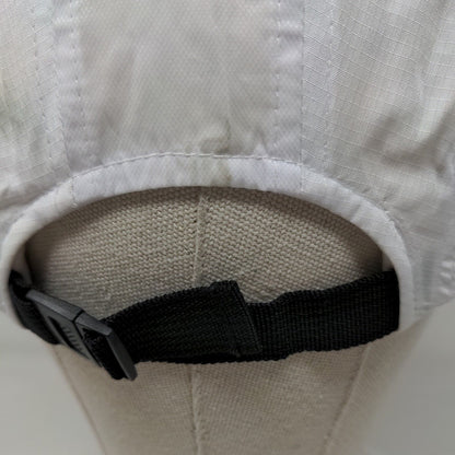 RBX Slideback Running Hat White One Size Adjustable Breathable Lightweight