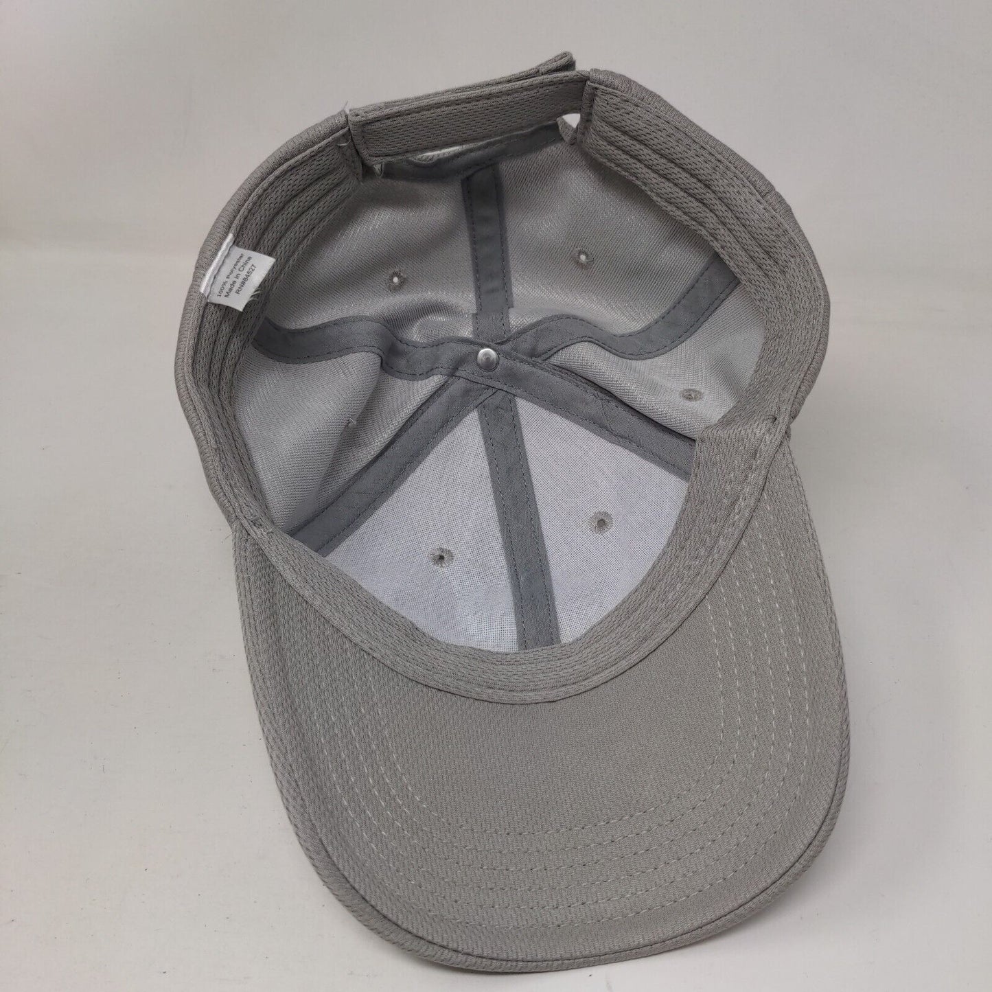 Orange Theory Marathon Strapback Hat Gray One Size Adjustable 6 Panel Polyester