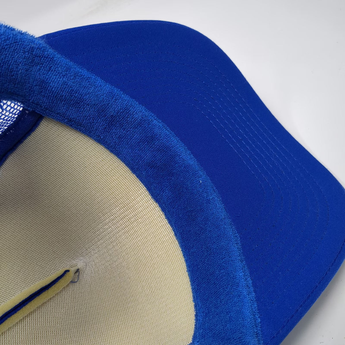 Otto Trucker Hat Blue OSFM Quilici Construction Excavator Mesh Snapback Rope Cap