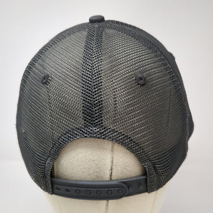 Carhartt Trucker Hat Gray One Size Mountain Idaho Holdings Mesh Back Snapback