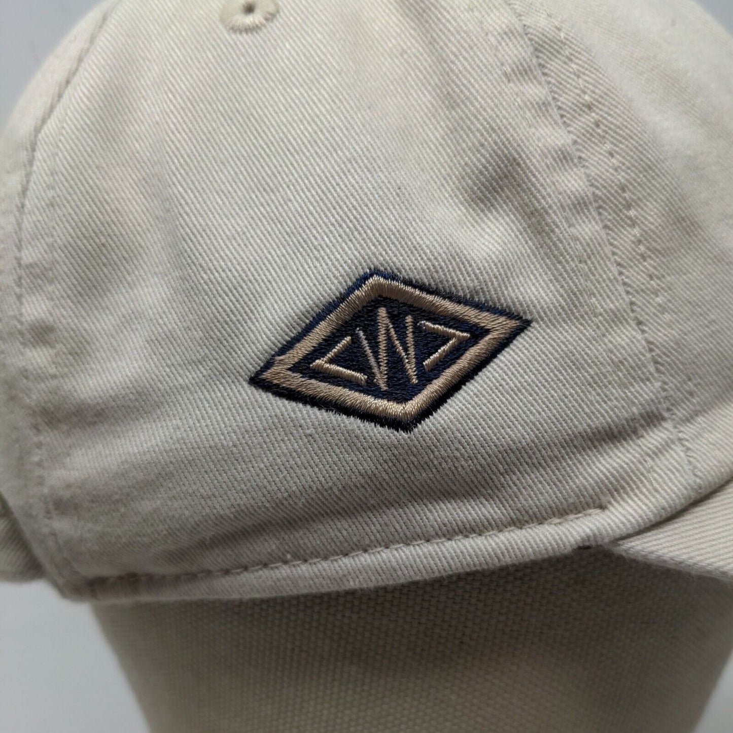 Ahead Men's Slideback Hat Tan Adjustable Embroidered Westchester Country Club