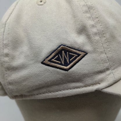 Ahead Men's Slideback Hat Tan Adjustable Embroidered Westchester Country Club