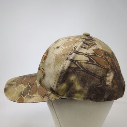 Kryptek Hyundai Baseball Cap Brown One Size Camo Logo Adjustable Strapback Hat