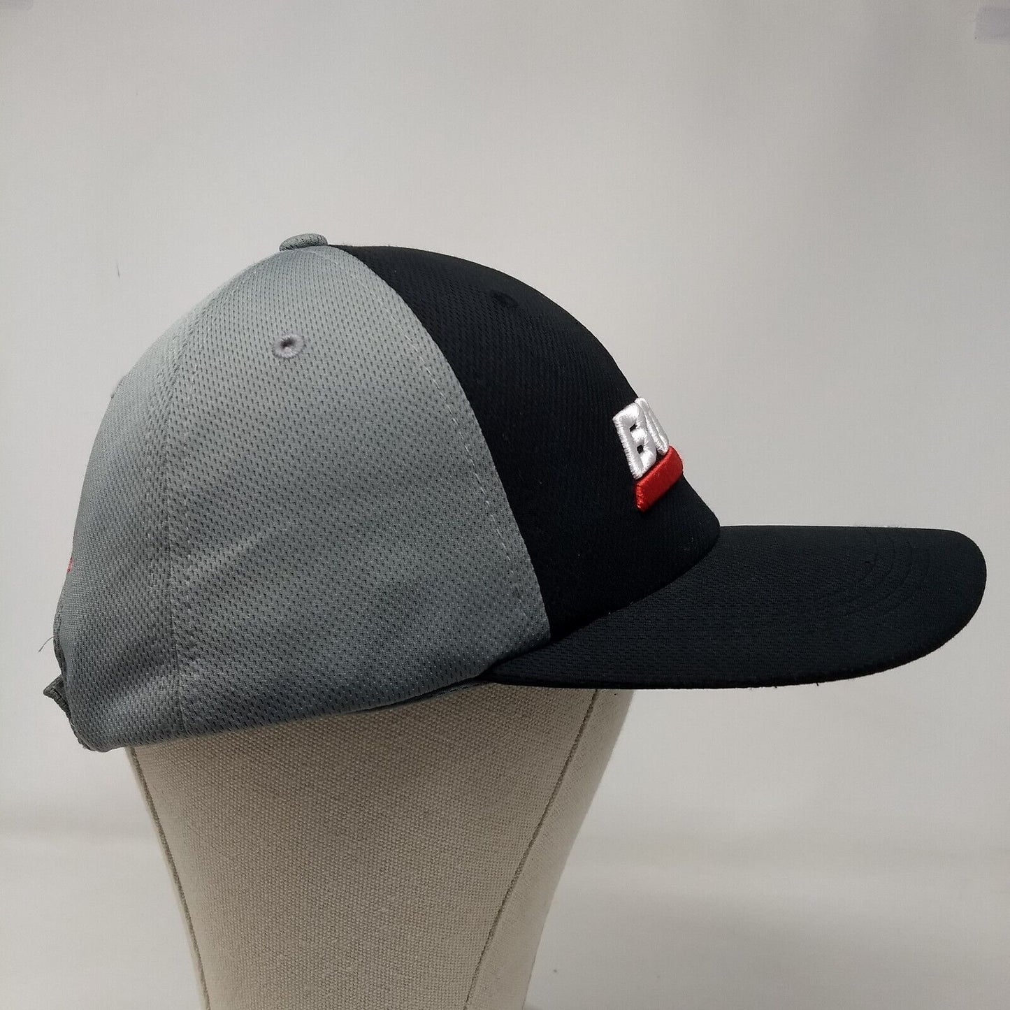 Borla Strapback Hat Multi One Size Embroidered Colorblock 6 Panel