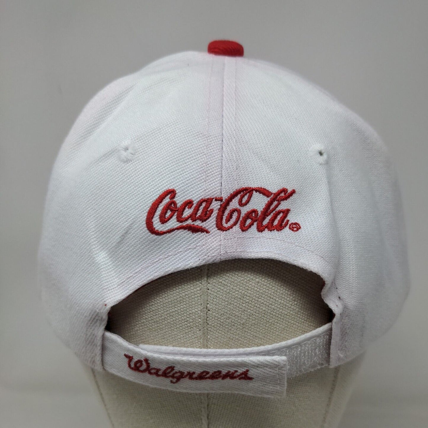 Coca Cola Mens Strapback Hat Multicolor Size OSFM Texas Rangers Embroidered Logo