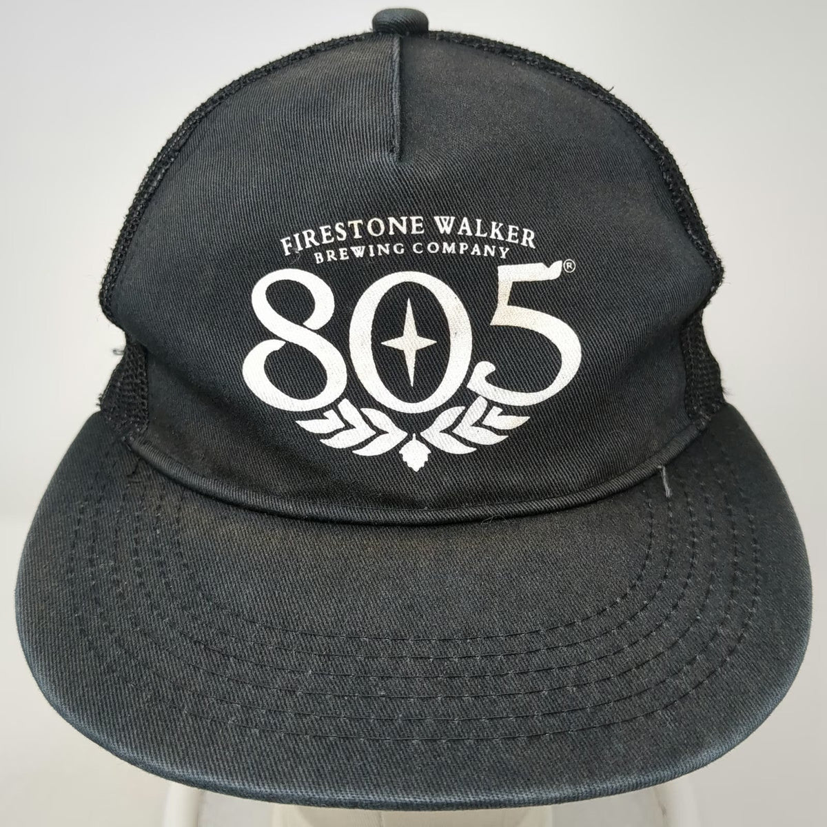 Firestone Walker Brewing Company 805 Trucker Hat Black One Size Mesh Snapback