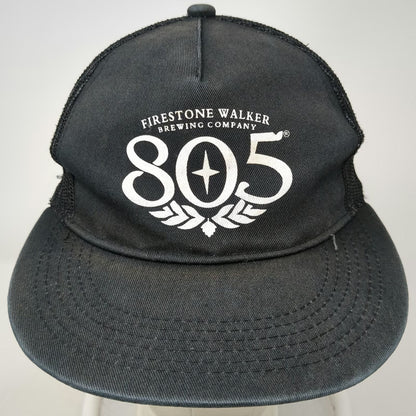 Firestone Walker Brewing Company 805 Trucker Hat Black One Size Mesh Snapback