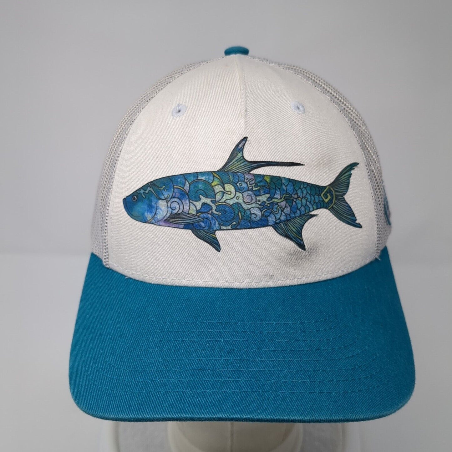 Fishe Snapback Trucker Hat Multicolor One Size Adjustable Mesh Back 6 Panel