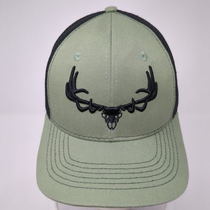 Arcadian Outfitters Snapbback Trucker Hat Green One Size Adjustable Mesh Back