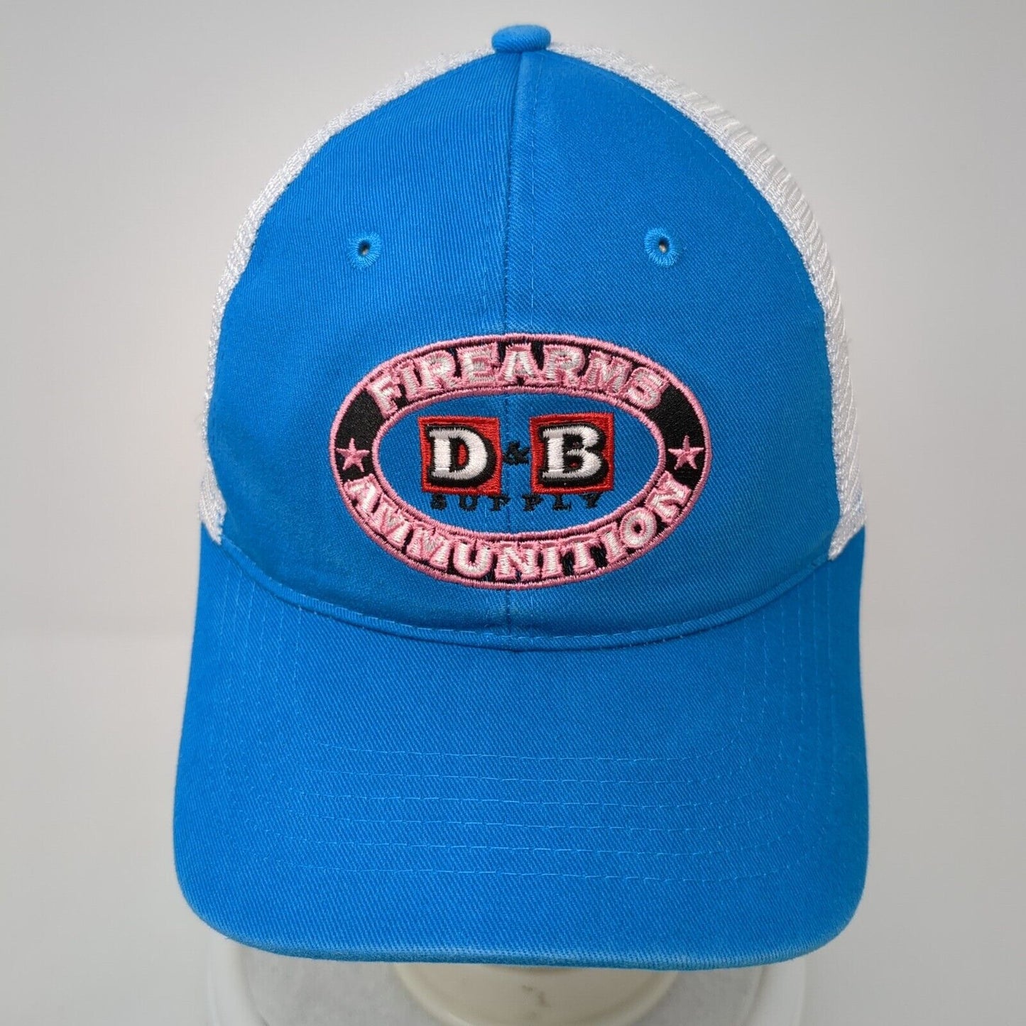 D&B Supply Firearms Ammunition Snapback Trucker Hat Blue One Size