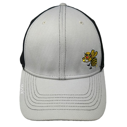 Triple Crown Max Hat Gray Black Baseball Cap XL Stinger Bridge Iron Hornet