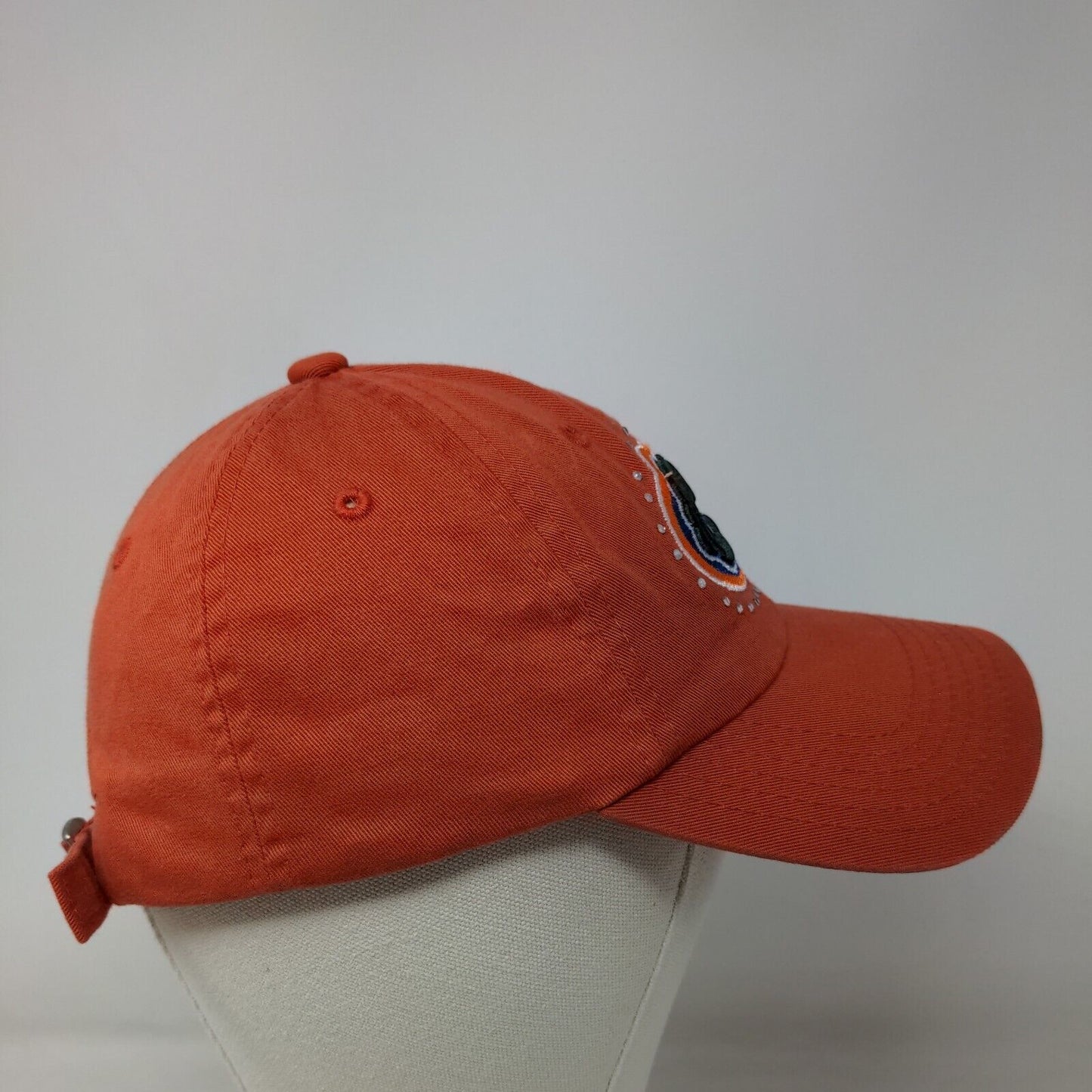 Captivating Headgear Women's Slideback Hat Orange OSFA Florida Gators Rhinestone