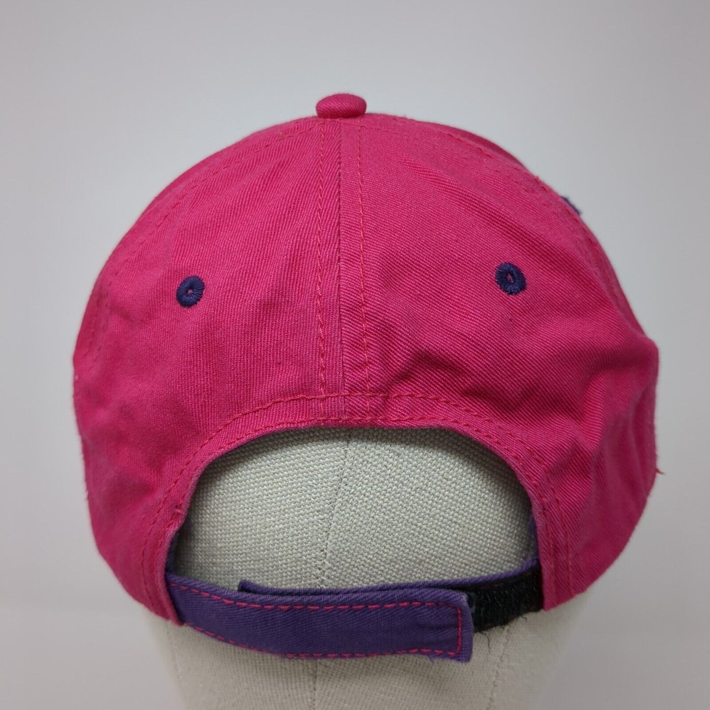 Peace Strapback Hat Multicolor OS Adjustable Colorblock Vented Holes Concept One