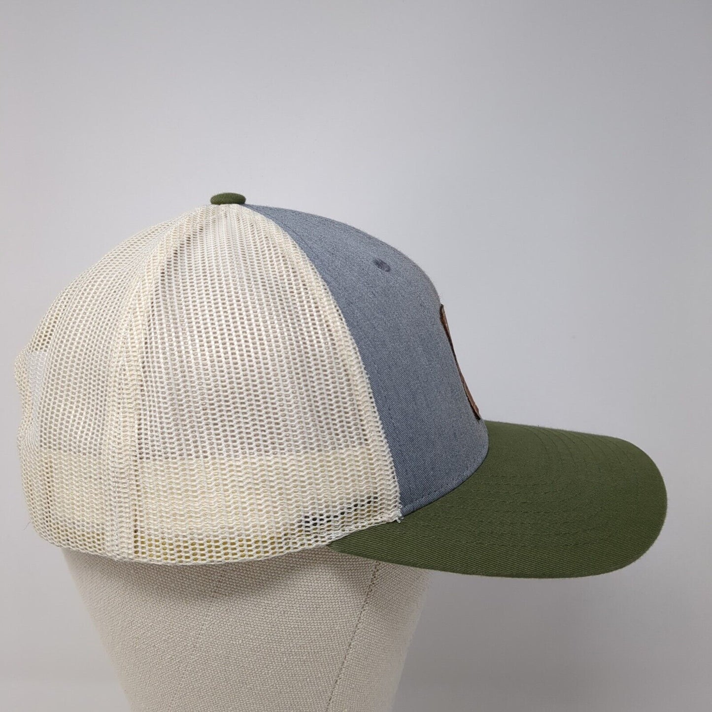 Flat Branch Home Loans Snapback Mesh Back Trucker Hat Multi M/L Patch