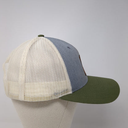 Flat Branch Home Loans Snapback Mesh Back Trucker Hat Multi M/L Patch