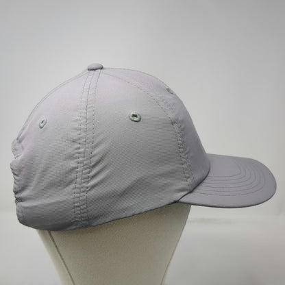 Imperial Baseball Cap Gray One Size Slideback Polyester MZ Monogram Crown Hat