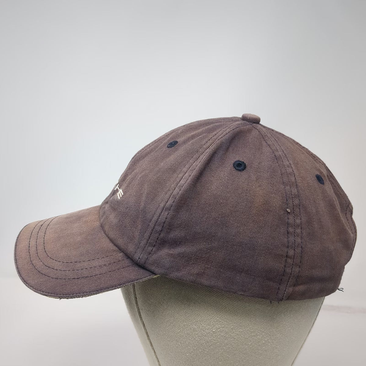 Porsche Baseball Cap Blue One Size Embroidered Logo Slideback Cotton Hat
