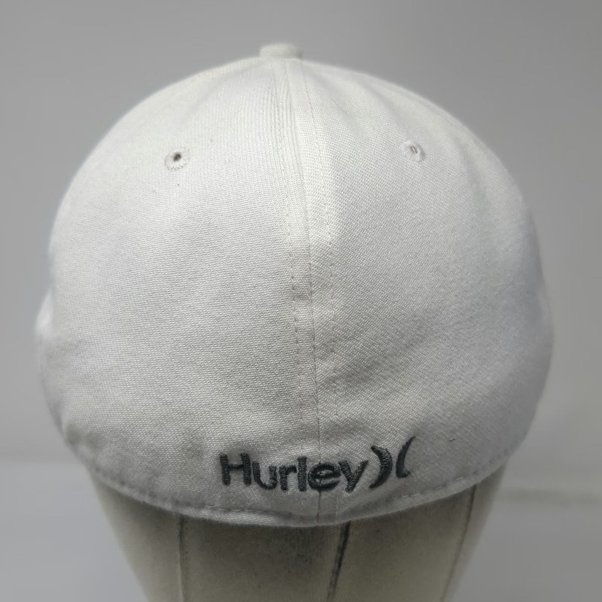 Hurley Baseball Cap White One Size Boise State Broncos Embroidered Logo Hat
