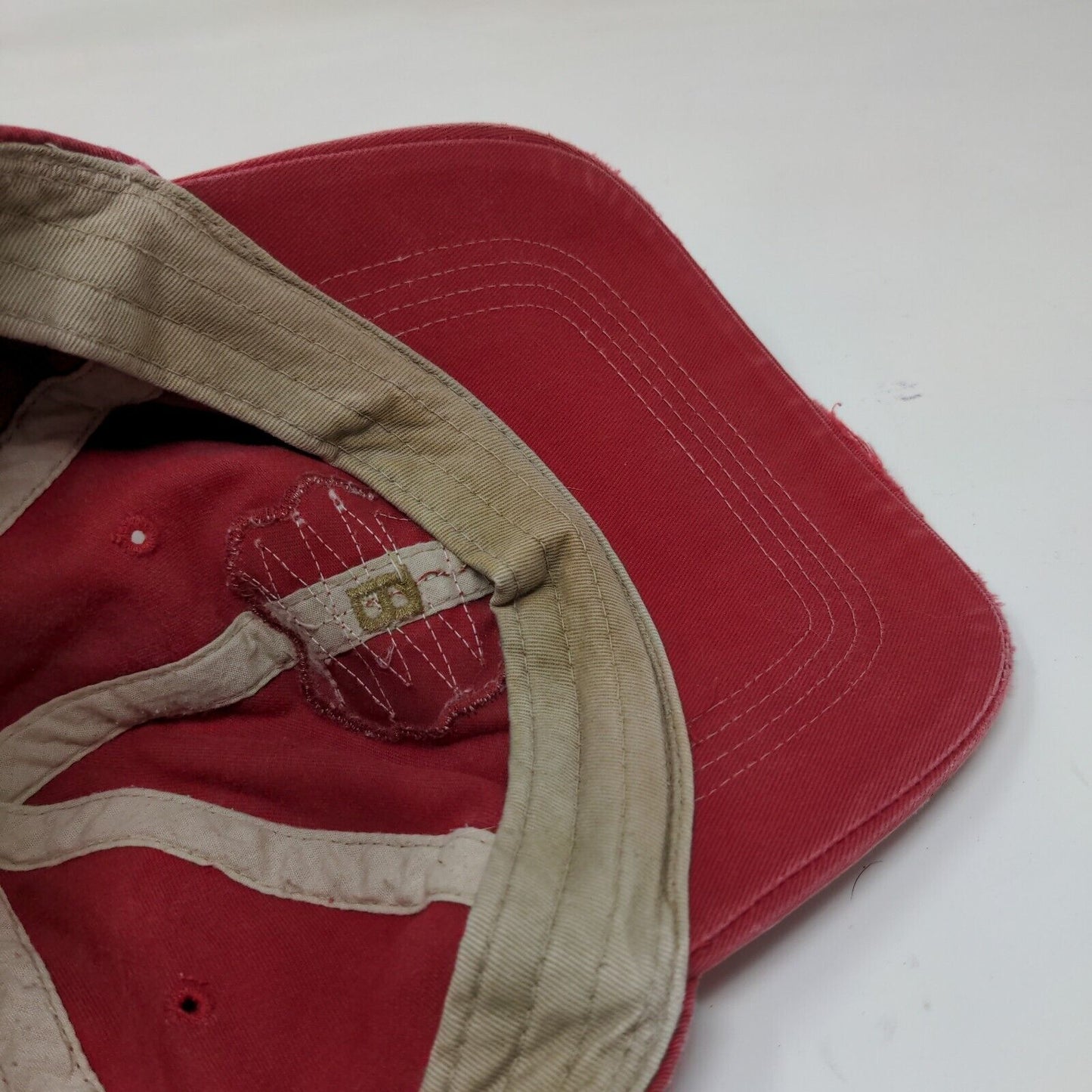 Jim Beam Racing Men's Slideback Hat Red OSFA Robby Gordon Motorsports Logo