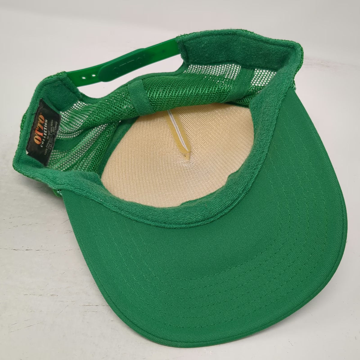 OTTO Trucker Hat Green One Size Ponderosa Park Run 2020 Payette Lakes Ski Club