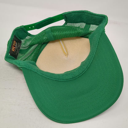 OTTO Trucker Hat Green One Size Ponderosa Park Run 2020 Payette Lakes Ski Club