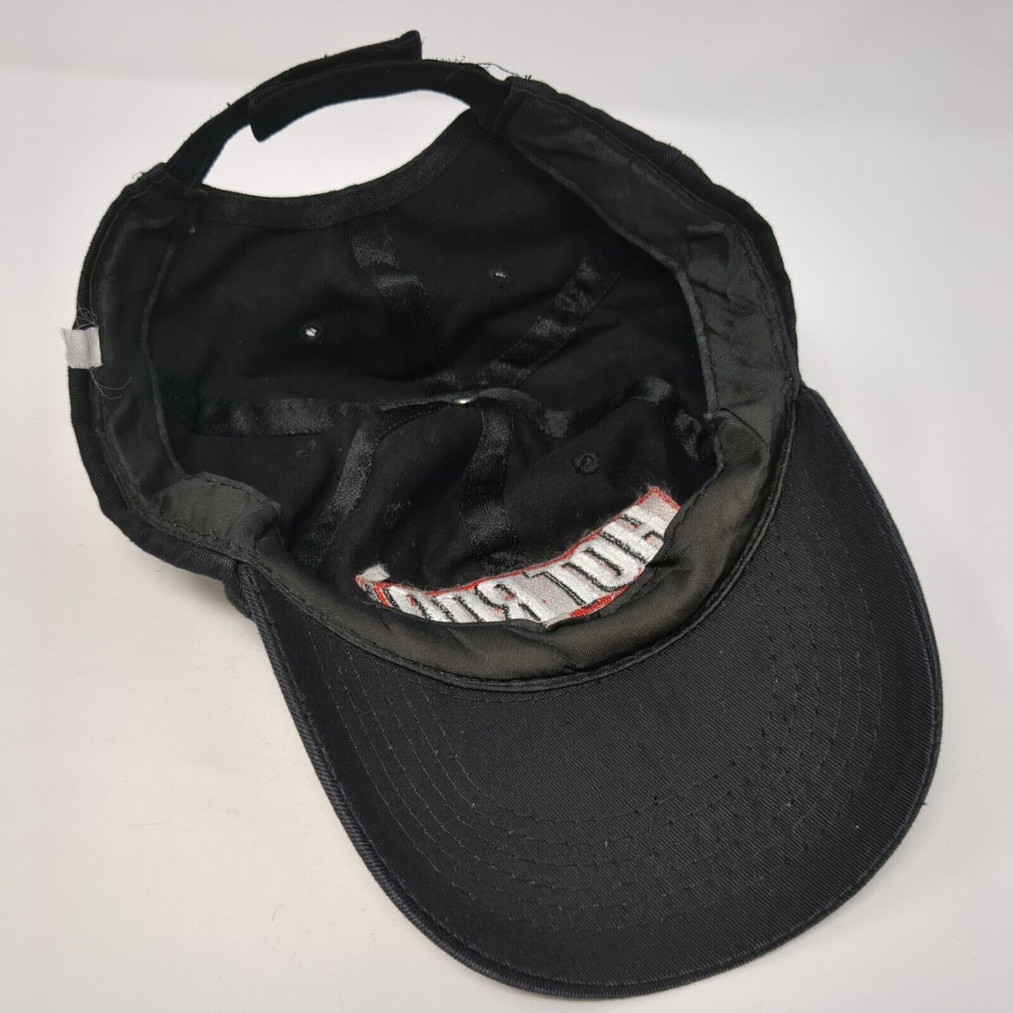 Hot Rod Magazine Strapback Hat Black OS Adjustable Embroidered 6 Panel