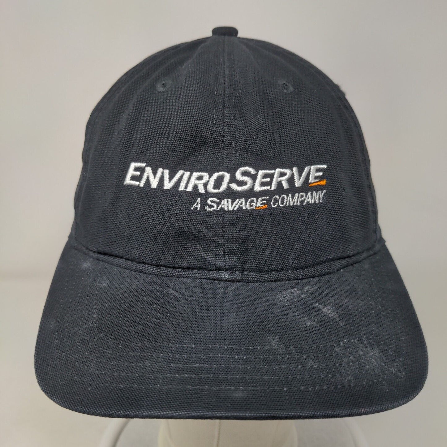 Enviro Serve A Savage Company Strapback Hat Black OSFA Carhartt