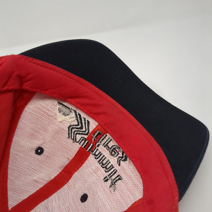 Summit Tires Snapback Hat Red One Size Adjustable Colorblock 6 Panel KC