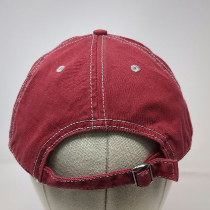Duranrain Mount Rushmore National Memorial Red Baseball Cap OSFM Slideback Hat