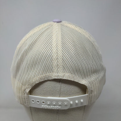 Evers & Sons Snapback Mesh Back Trucker Hat Purple M/L Colorblock