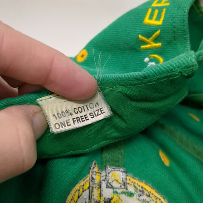 Baseball Cap Green One Size Kerry Ireland GAA Crest Embroidered Hat Slideback