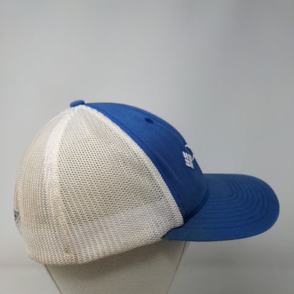 Columbia PFG Fitted Mesh Back Trucker Hat Blue Small/Medium Colorblock