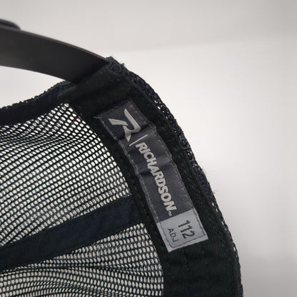 SGW Snapback Mesh Back Trucker Hat Gray One Size Adjustable Richardson