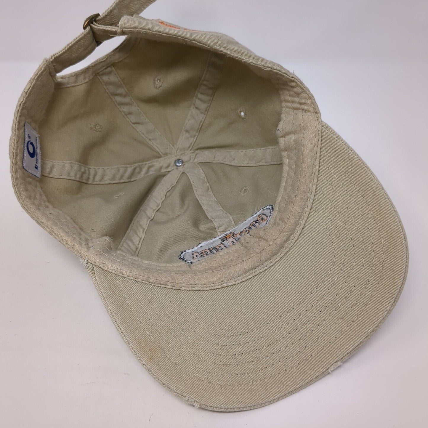 Costa Rica Pura Vida Slideback Hat Tan One Size Adjustable Embroidered 6 Panel