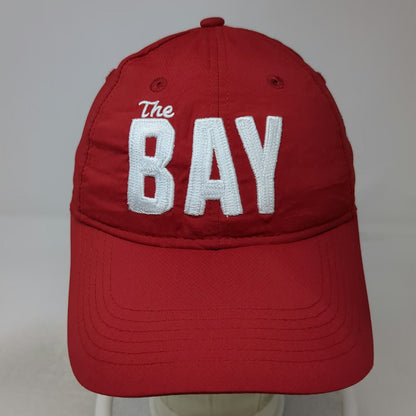 Ahead Baseball Cap Red One Size The BAY Performance Strapback Seahorse Hat