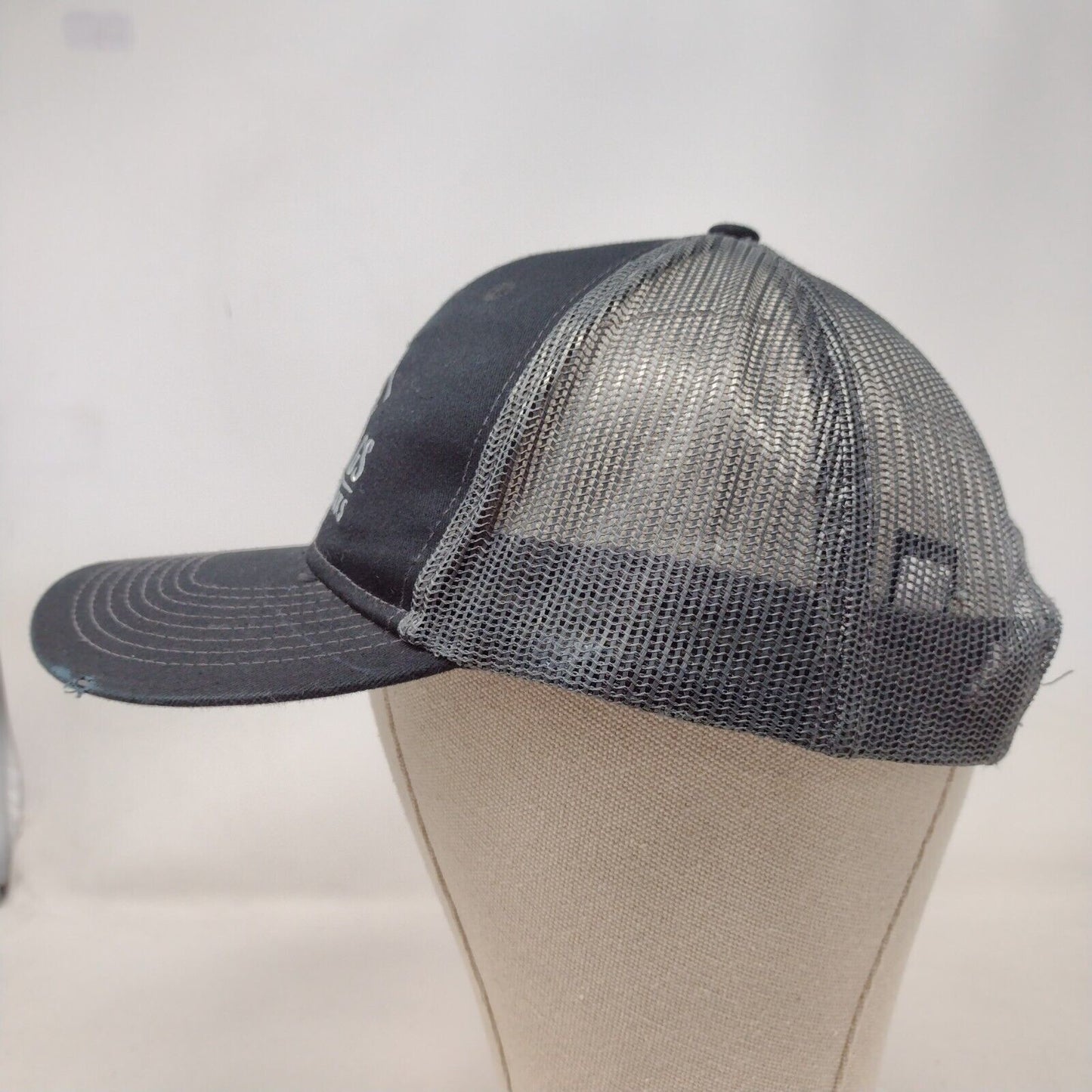 Springs of Royal Oaks Snapback Mesh Back Trucker Hat Black OSFA Embroidered