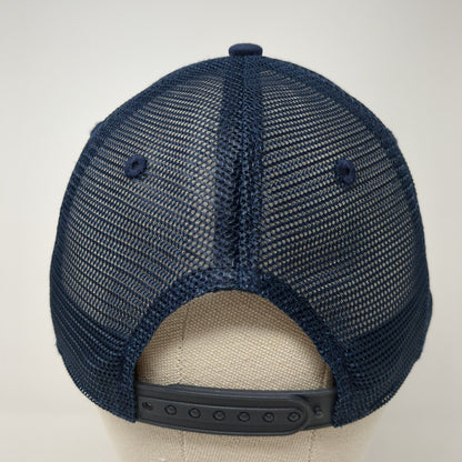 CPC Snapback Trucker Hat Blue One Size Adjustable Embroidered Mesh Back Carhartt
