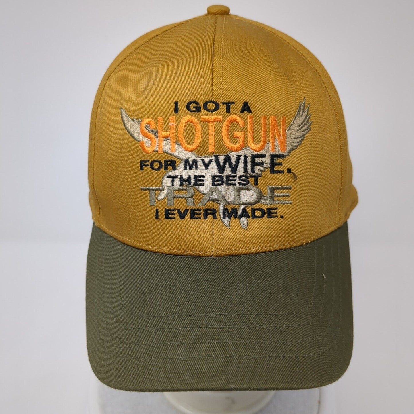 I Got A Shotgun For My Wife Snapback Hat Multicolor One Size 6 Panel