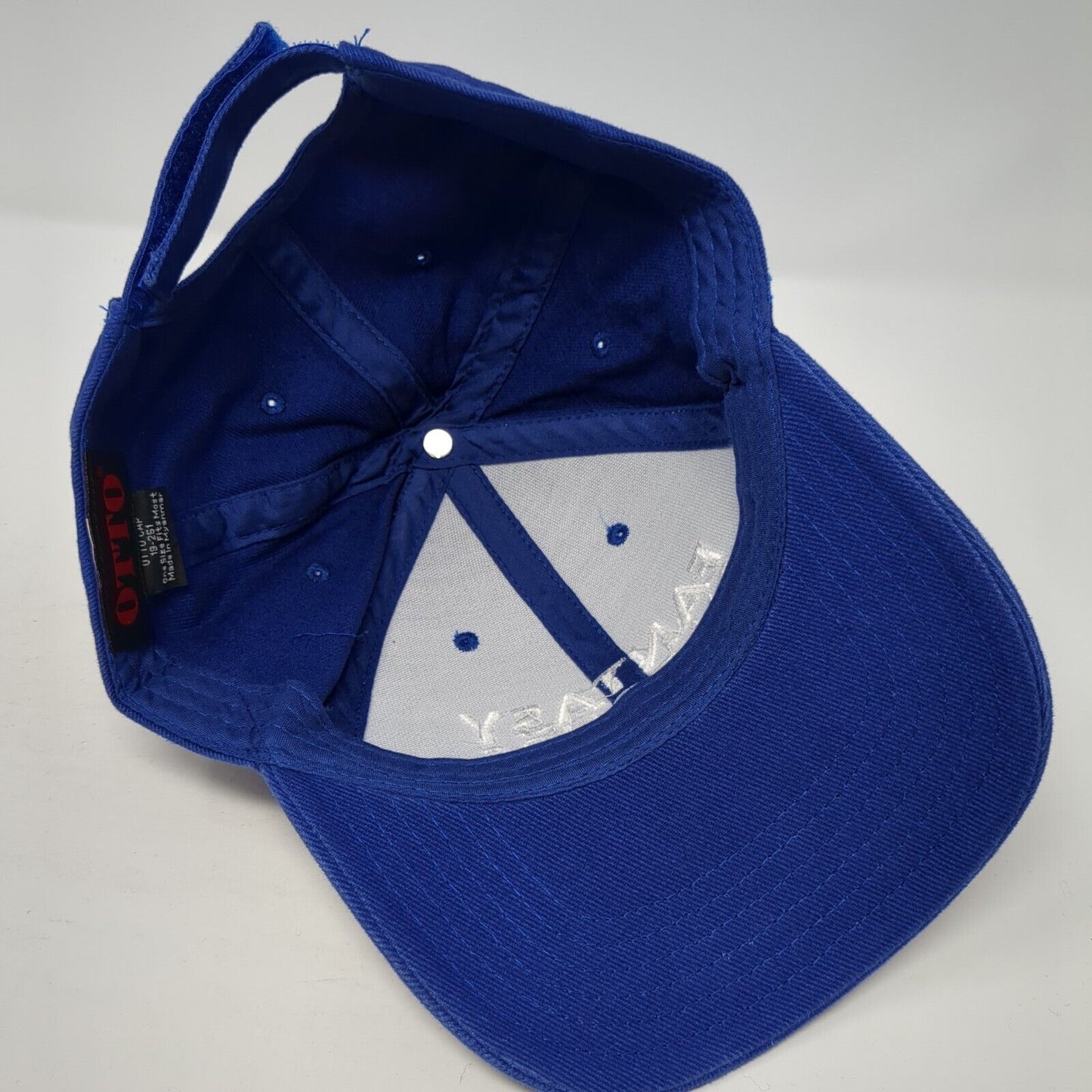 Fantasy RV Tours Strapback Hat Blue One Size Adjustable Embroidered Otto Cap