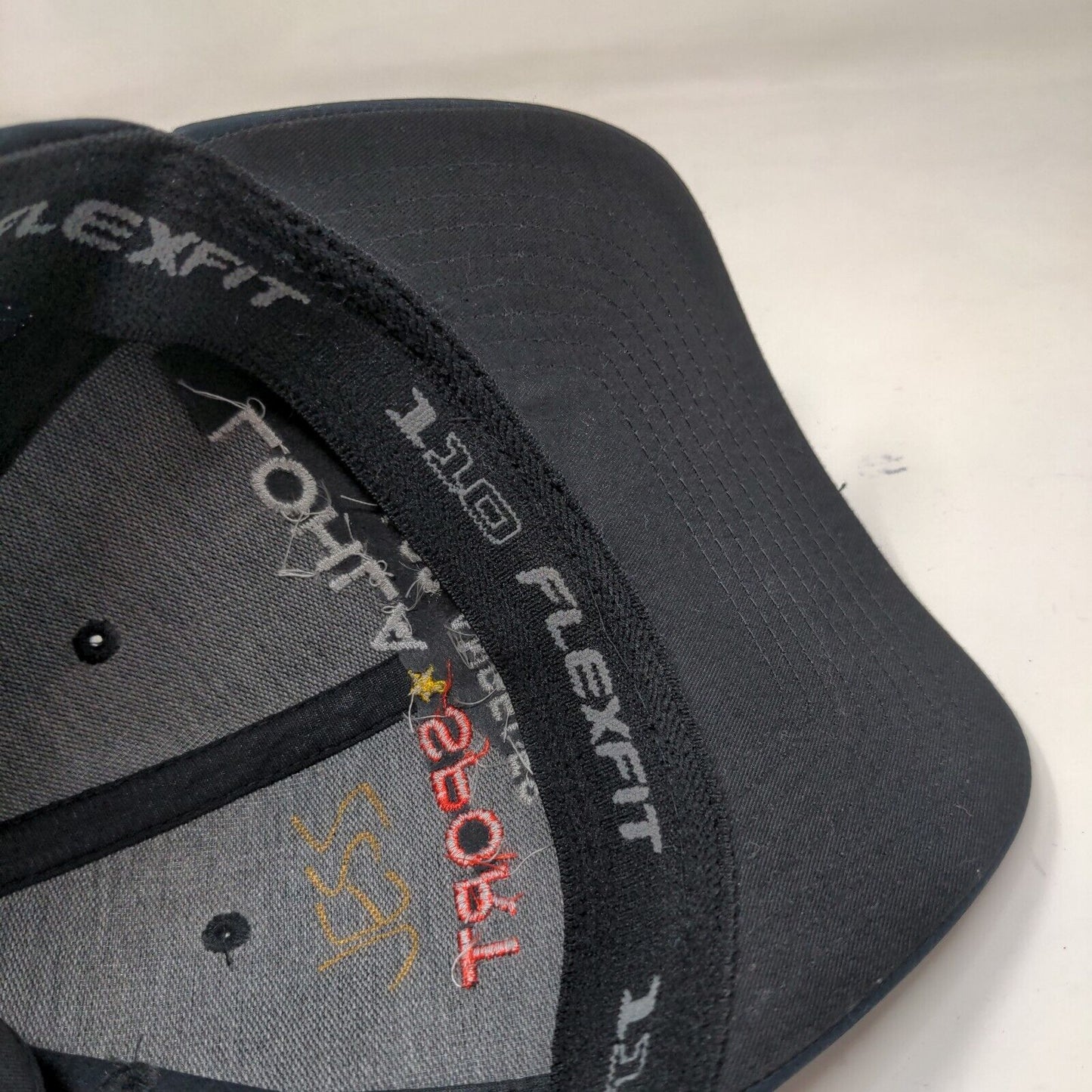 Port Authority Men's Snapback Hat Black OSFA Embroidered Andretti Logo Polyester