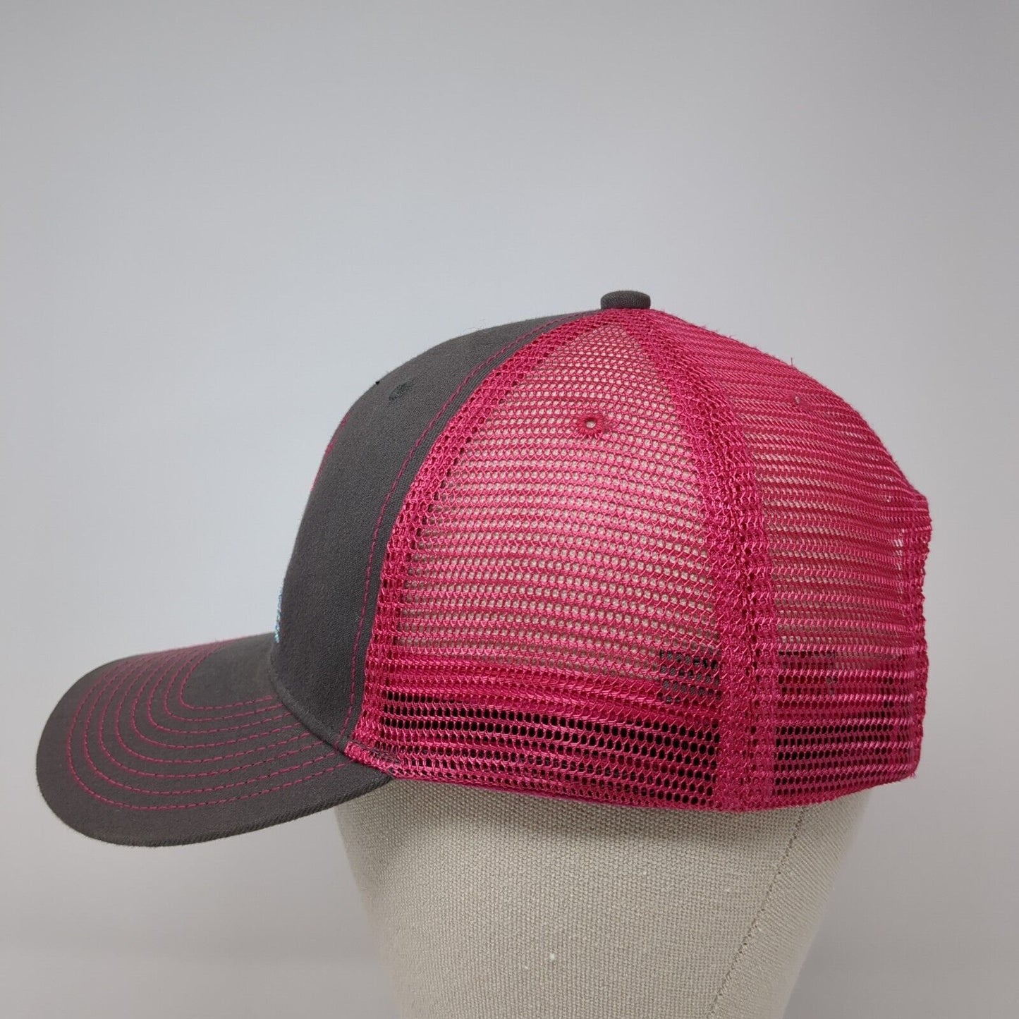 CDA Deer Strapback Mesh Back Trucker Hat Multi One Size Rhinestone